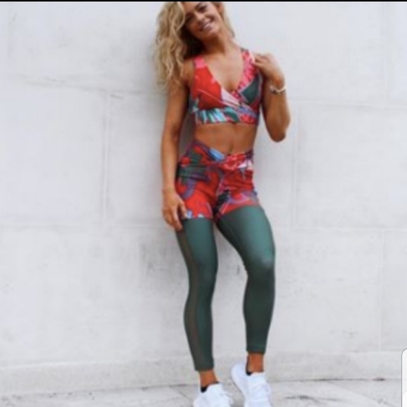 Gymshark Nikki B Pineapple Leggings - Picture 2 of 8